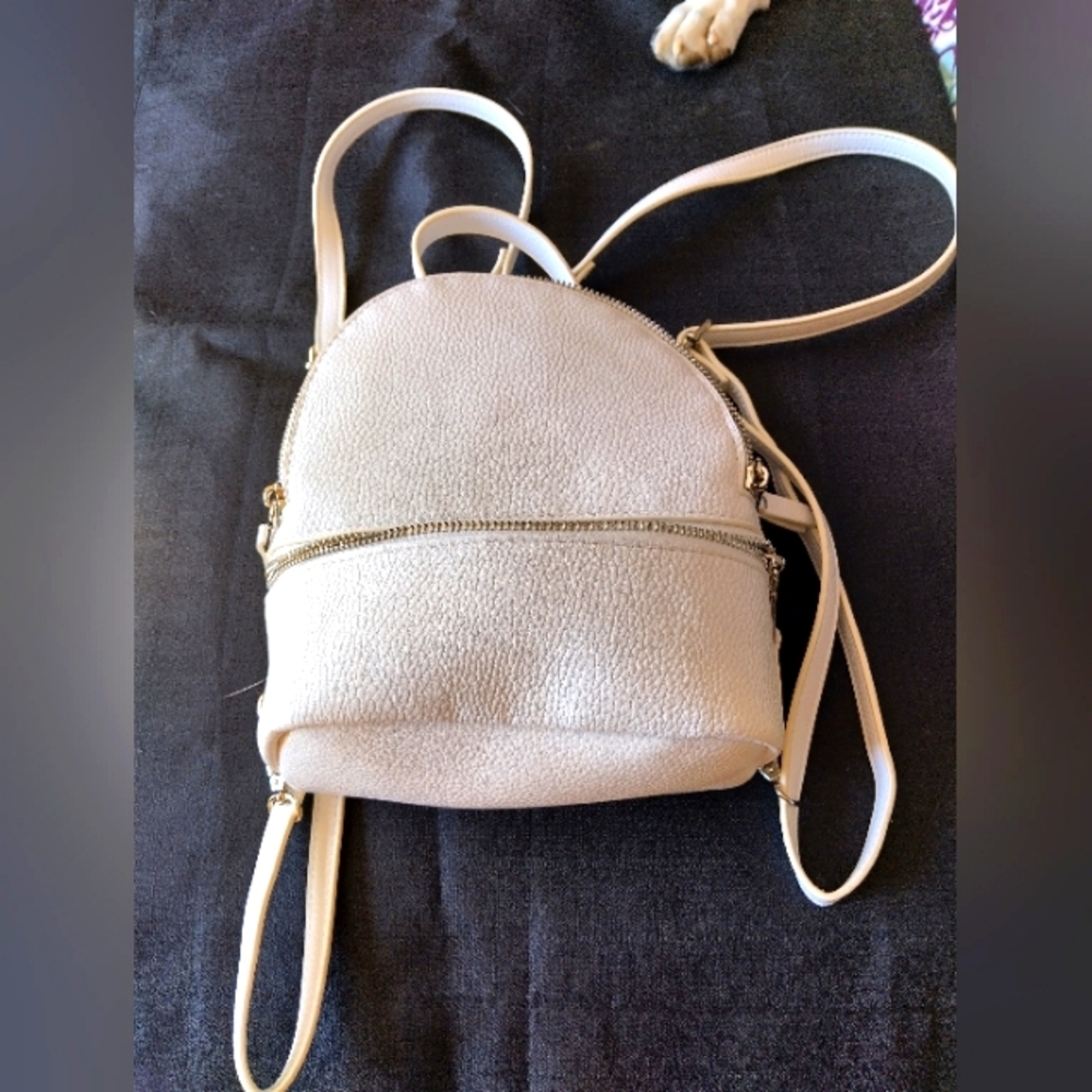 Steve Madden Small White Backpack